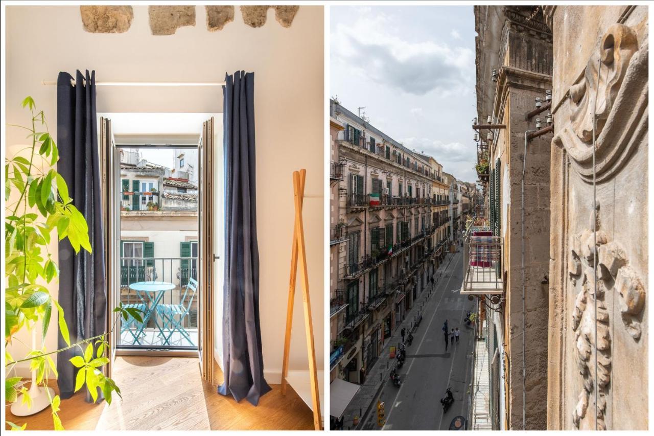 פלרמו Vittorio Emanuele Apartment With Terrace By Wonderful Italy מראה חיצוני תמונה